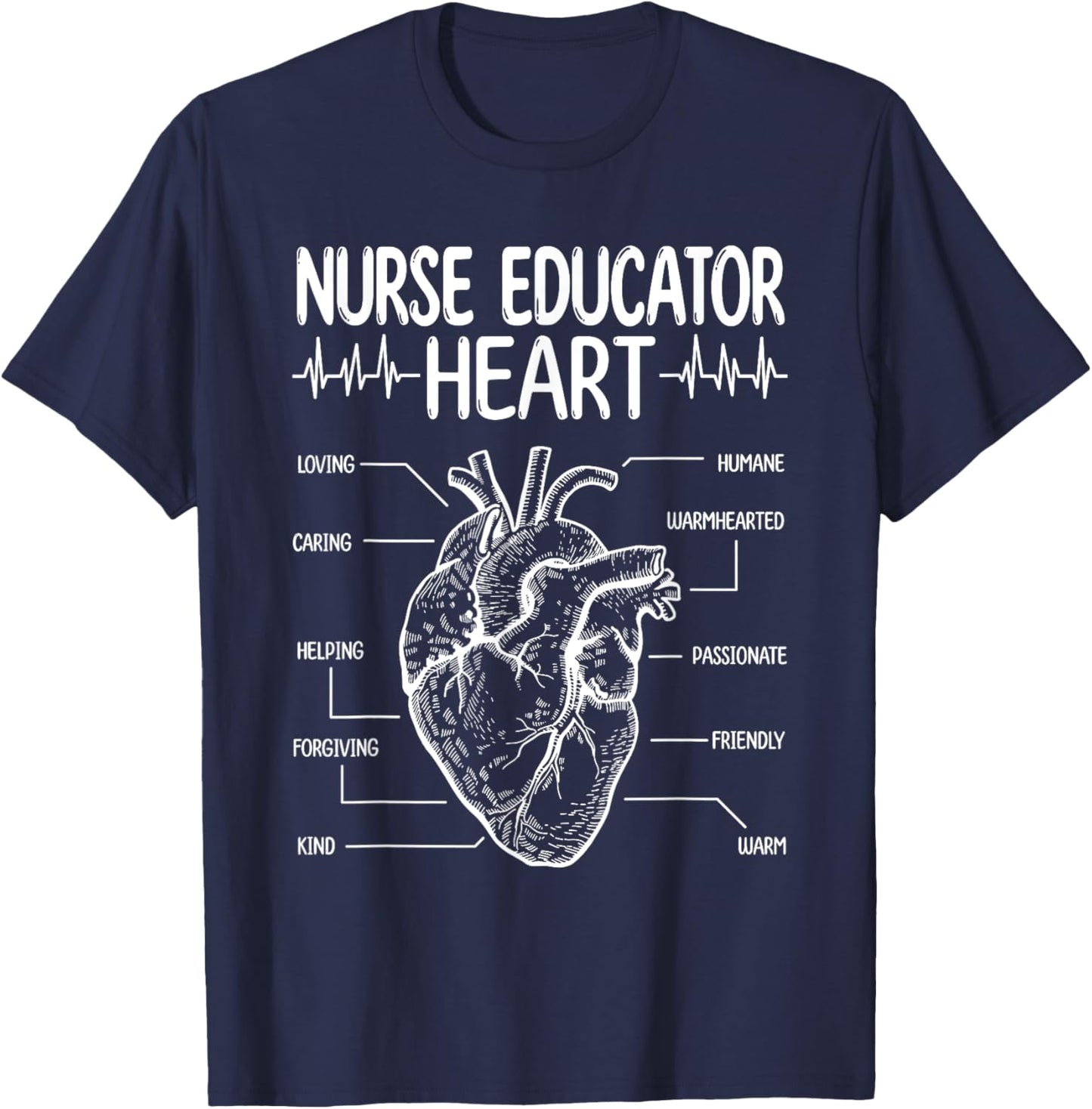 Nurse Educator Essentials Nurse Educating Accessoires T-Shirt - T-Shirt | Navy