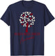 Oral Head Neck Cancer Awareness T-Shirt - T-Shirt | Navy