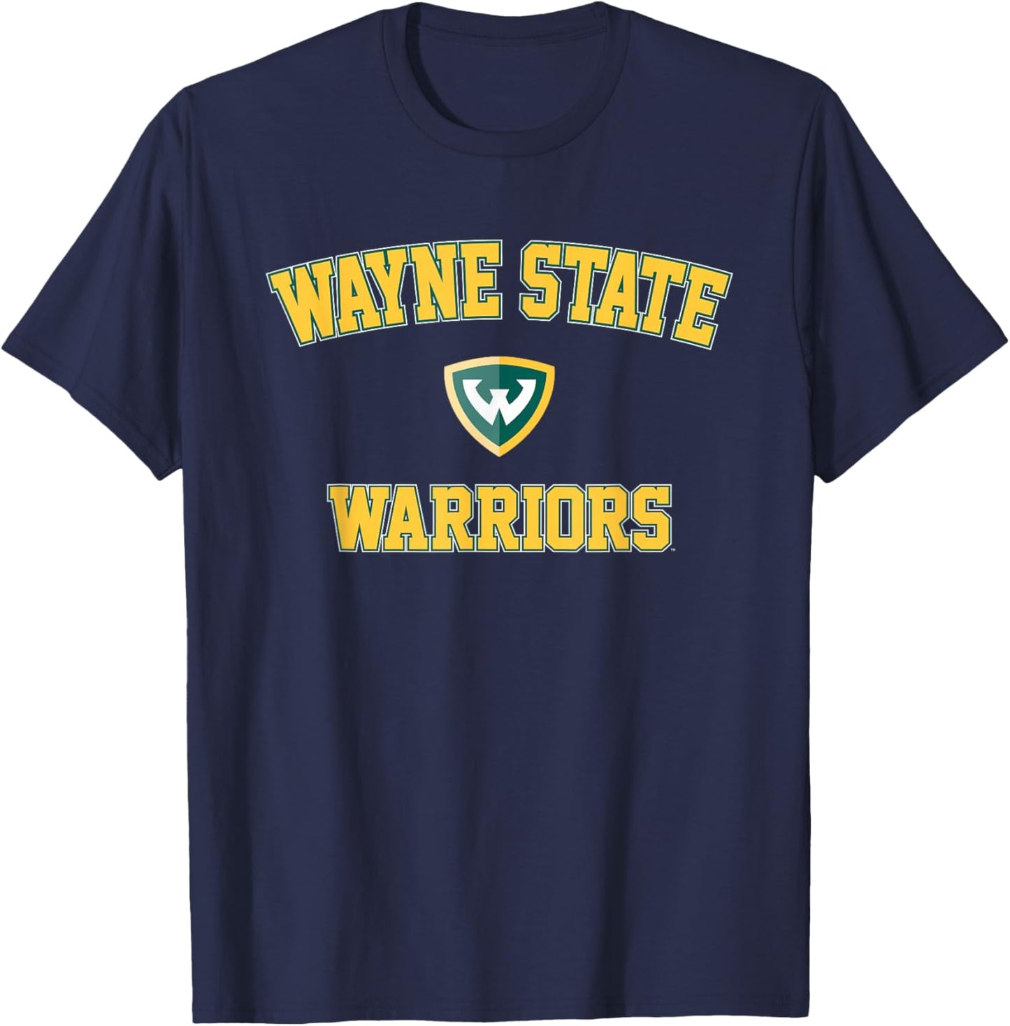 Wayne State University Warriors Campus Classic T-Shirt - T-Shirt | Navy