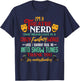 I'm a Theatre Nerd On Stage Theatre Stage Sarcasm Funny T-Shirt - T-Shirt | Navy