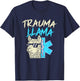 Boys Girls Trauma llama, Funny EMT design, Paramedic gift T-Shirt - T-Shirt | Navy