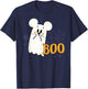 Disney Mickey Mouse Cute Little Ghost Boo Halloween T-Shirt - T-Shirt | Navy