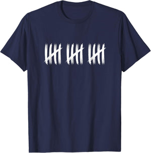 Funny Birthday Tally 15th Birthday 15 Years Old Bday Party T-Shirt - T-Shirt | Navy