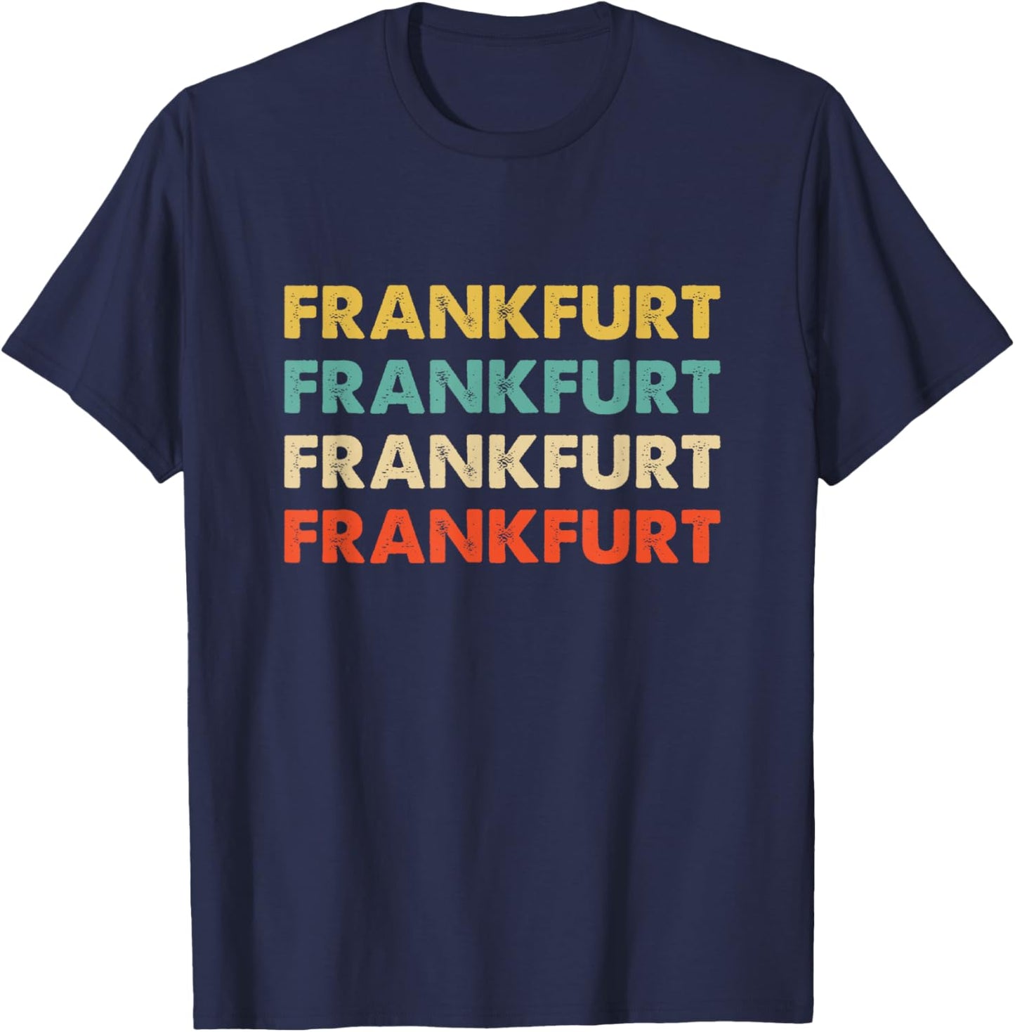 Frankfurt Germany T-Shirt - T-Shirt | Navy