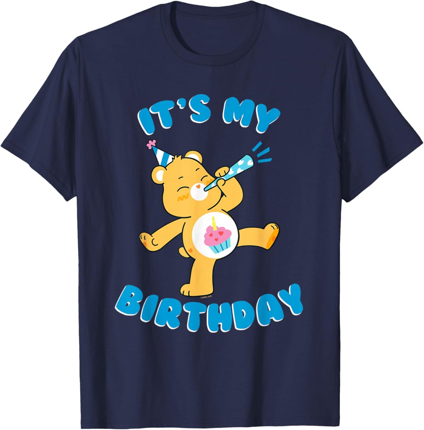 Care Bears: Unlock the Magic Birthday Bear, It's My Birthday T-Shirt - T-Shirt | Navy