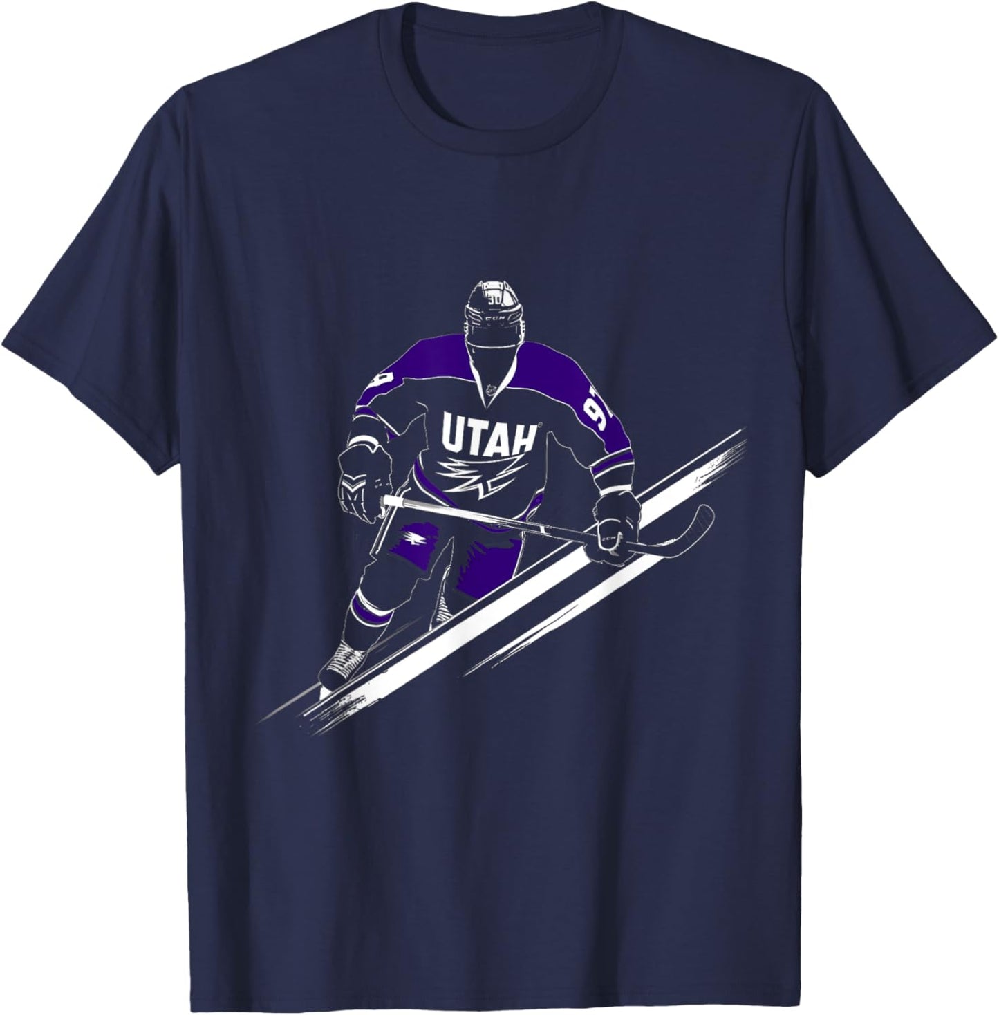 Utah Hockey T-Shirt - T-Shirt | Navy
