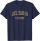 Joel Barlow High School HS Redding CT Vintage Sports T-Shirt - T-Shirt | Navy