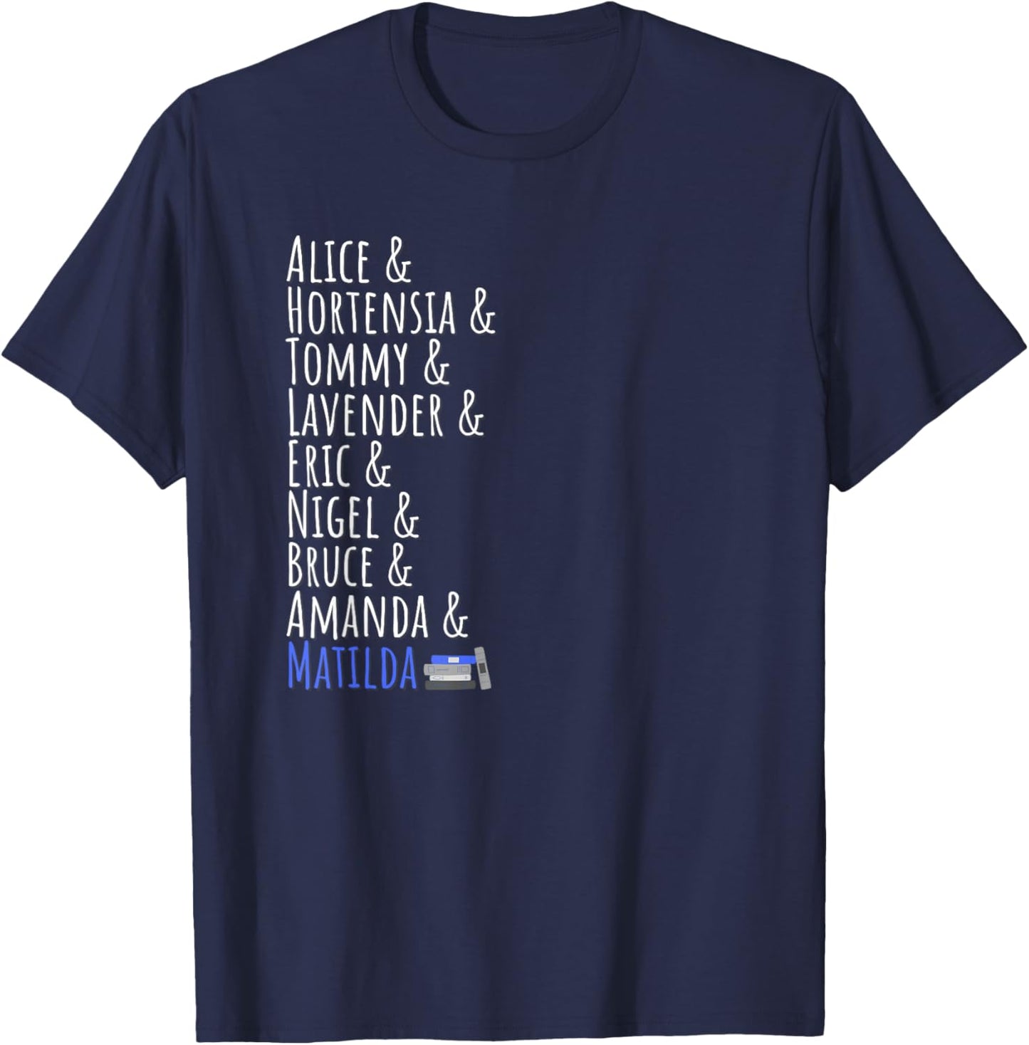 The Children of Matilda T-Shirt - T-Shirt | Navy