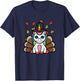 Thanksgiving Unicorn Turkey Fall Girls Kids Toddler Women T-Shirt - T-Shirt | Navy