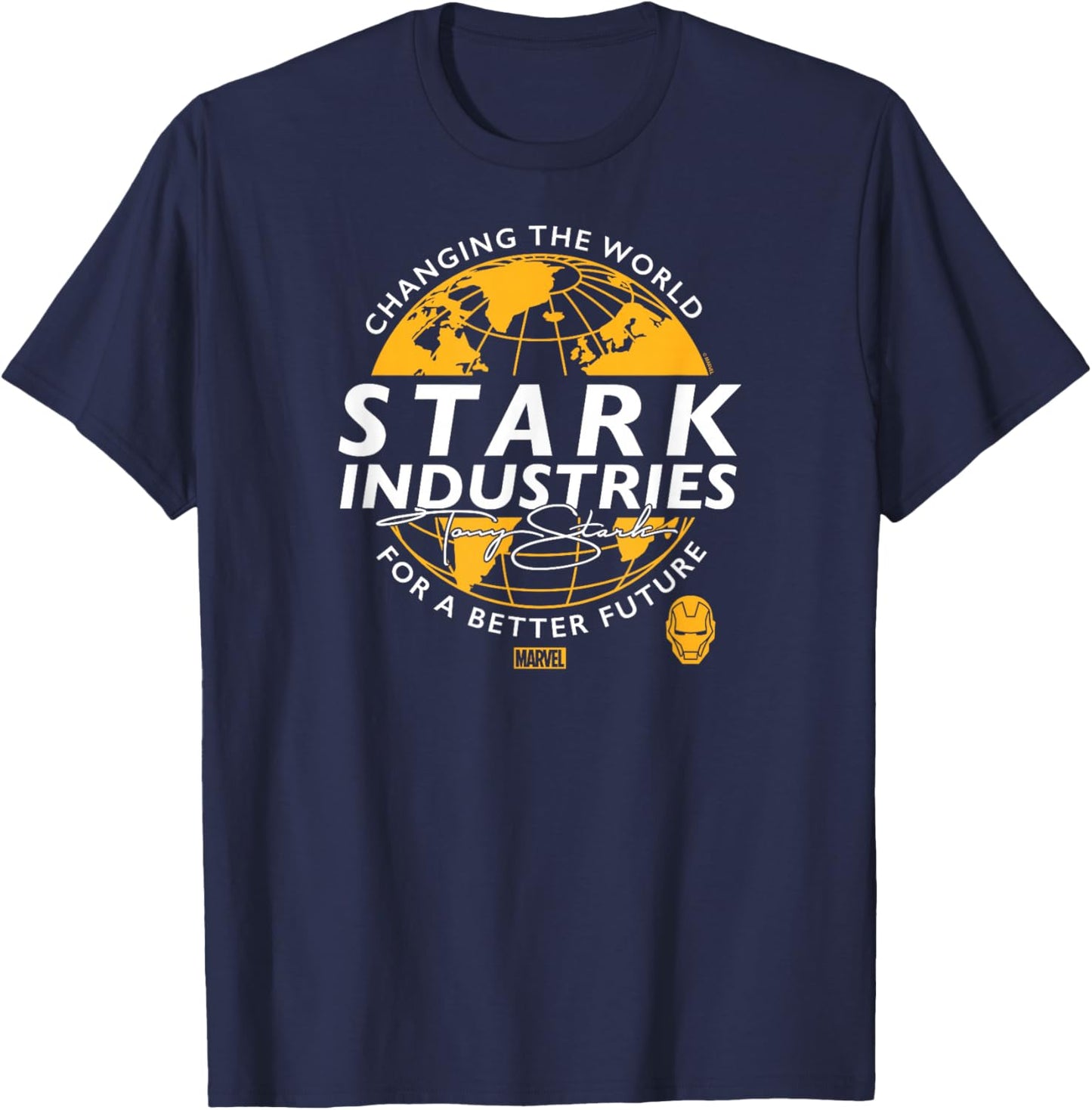 Iron Man - Stark Industries T-Shirt - T-Shirt | Navy