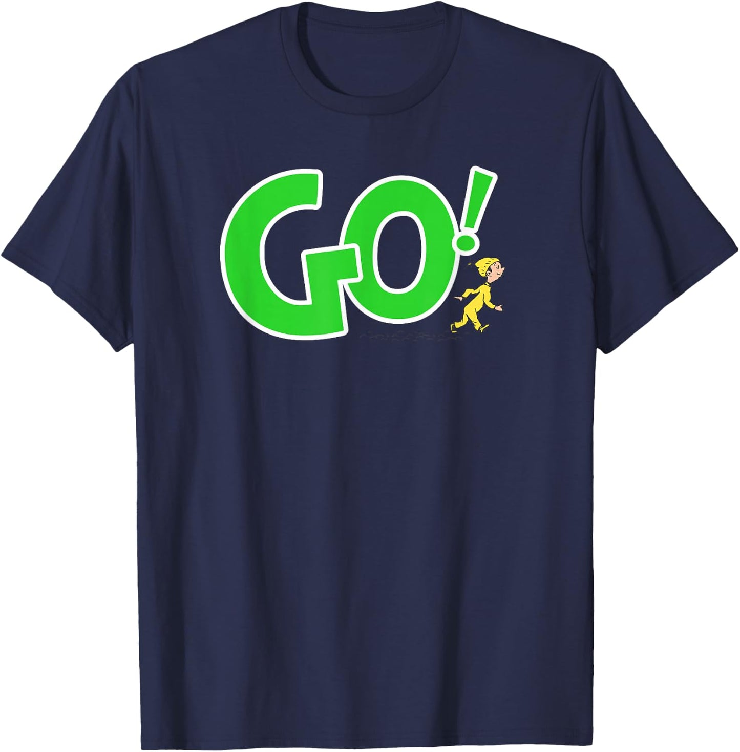 Dr. Seuss Oh the Places You'll Go... GO! T-Shirt - T-Shirt | Navy