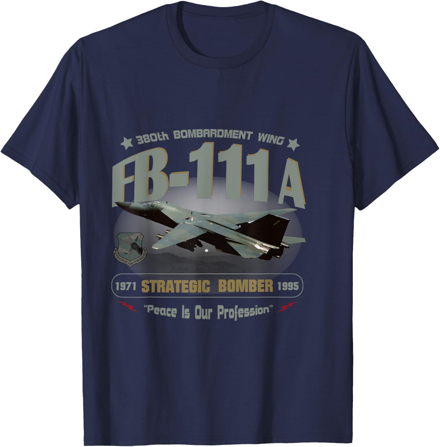 FB-111A--Design Version II T-Shirt - T-Shirt | Navy