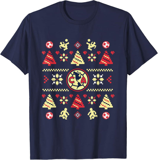 Club America - Score Big with Our Exclusive Collection T-Shirt - T-Shirt | Navy