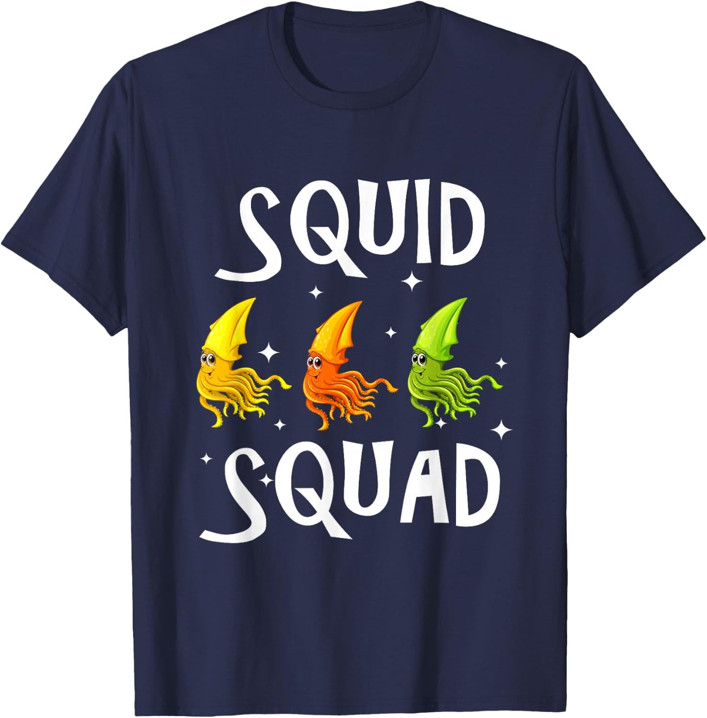 Squid Squad T-Shirt - T-Shirt | Navy