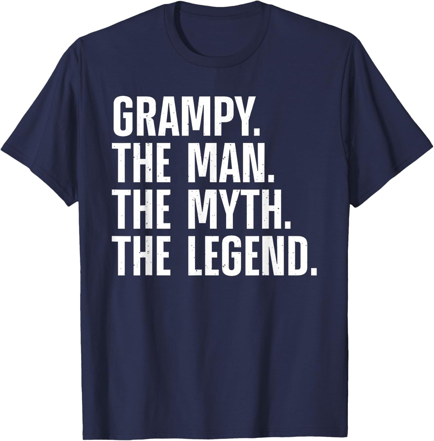 Grampy Design For Grandpa Grandfather From Grandkids Grampy T-Shirt - T-Shirt | Navy