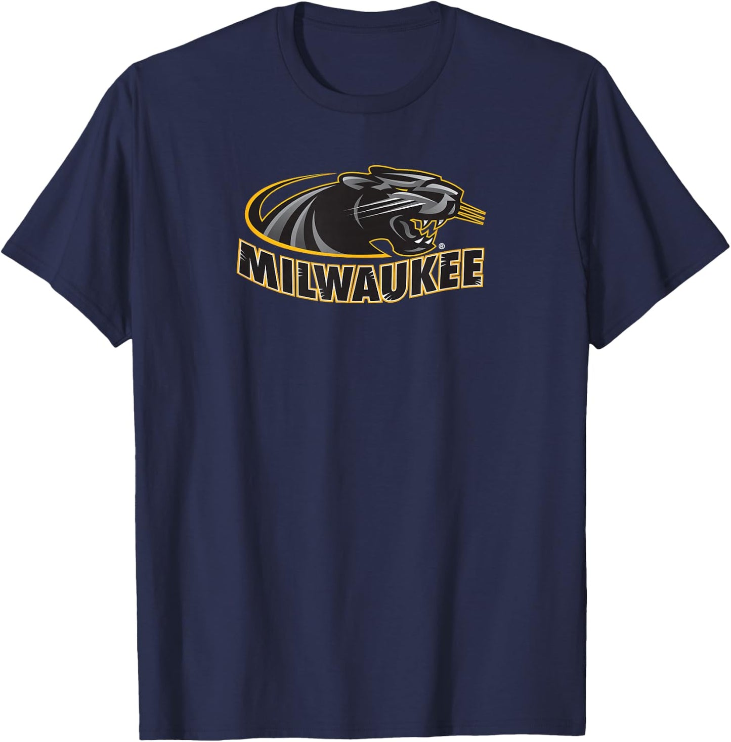 UW Milwaukee Panthers Athletic Primary T-Shirt - T-Shirt | Navy