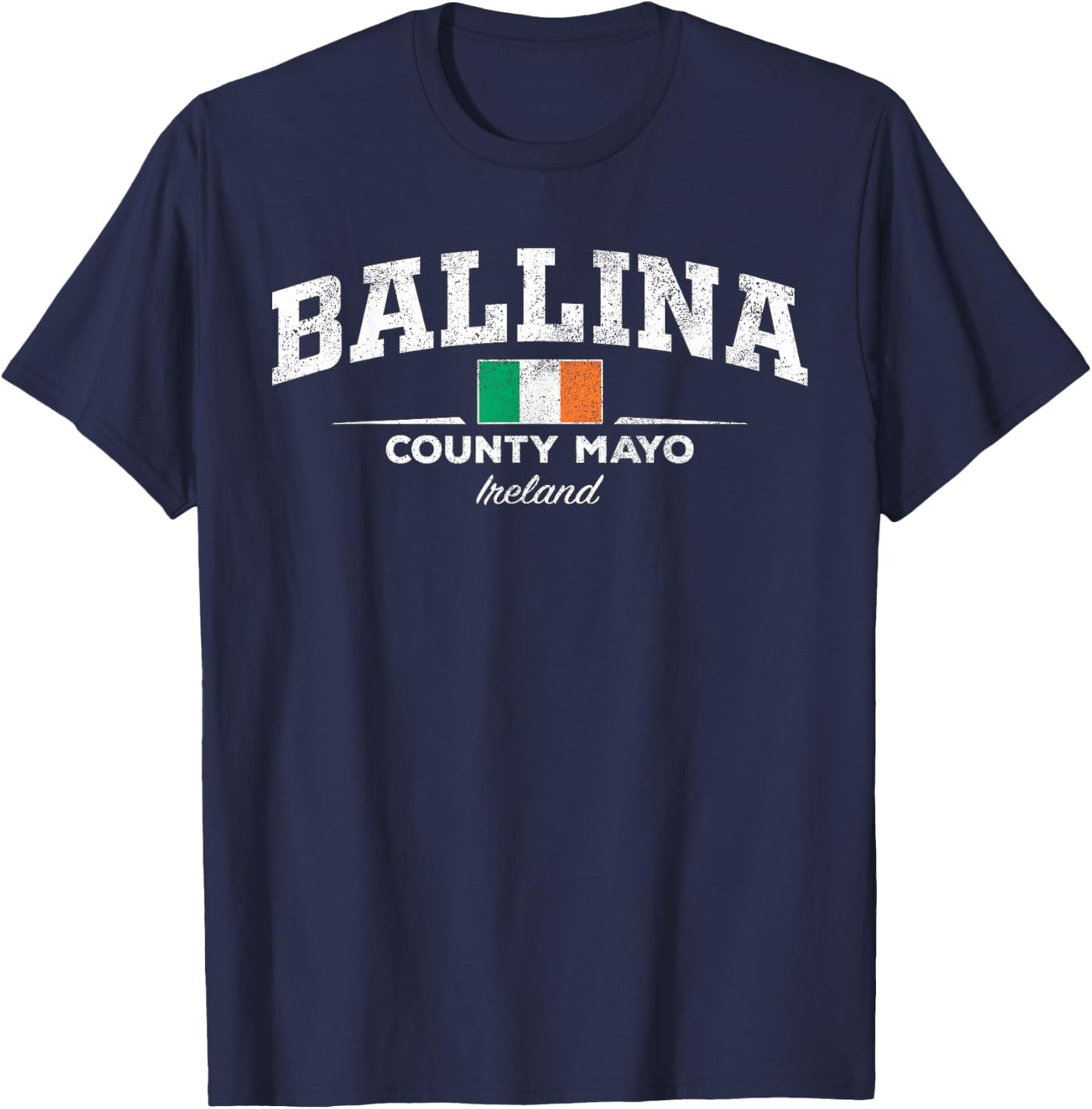Ballina Ireland T-Shirt - T-Shirt | Navy