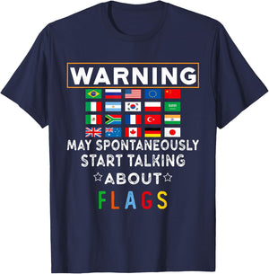 Love Flag Collector Vexillology - Vexillologist Gift T-Shirt - T-Shirt | Navy