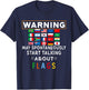 Love Flag Collector Vexillology - Vexillologist Gift T-Shirt - T-Shirt | Navy