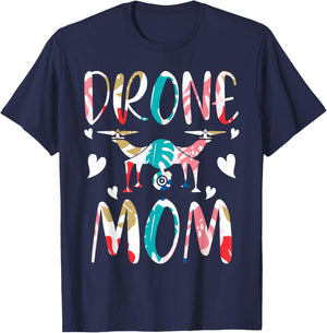 Drone Mom - Funny Quadcopter Drone Operator Mothers Day T-Shirt - T-Shirt | Navy