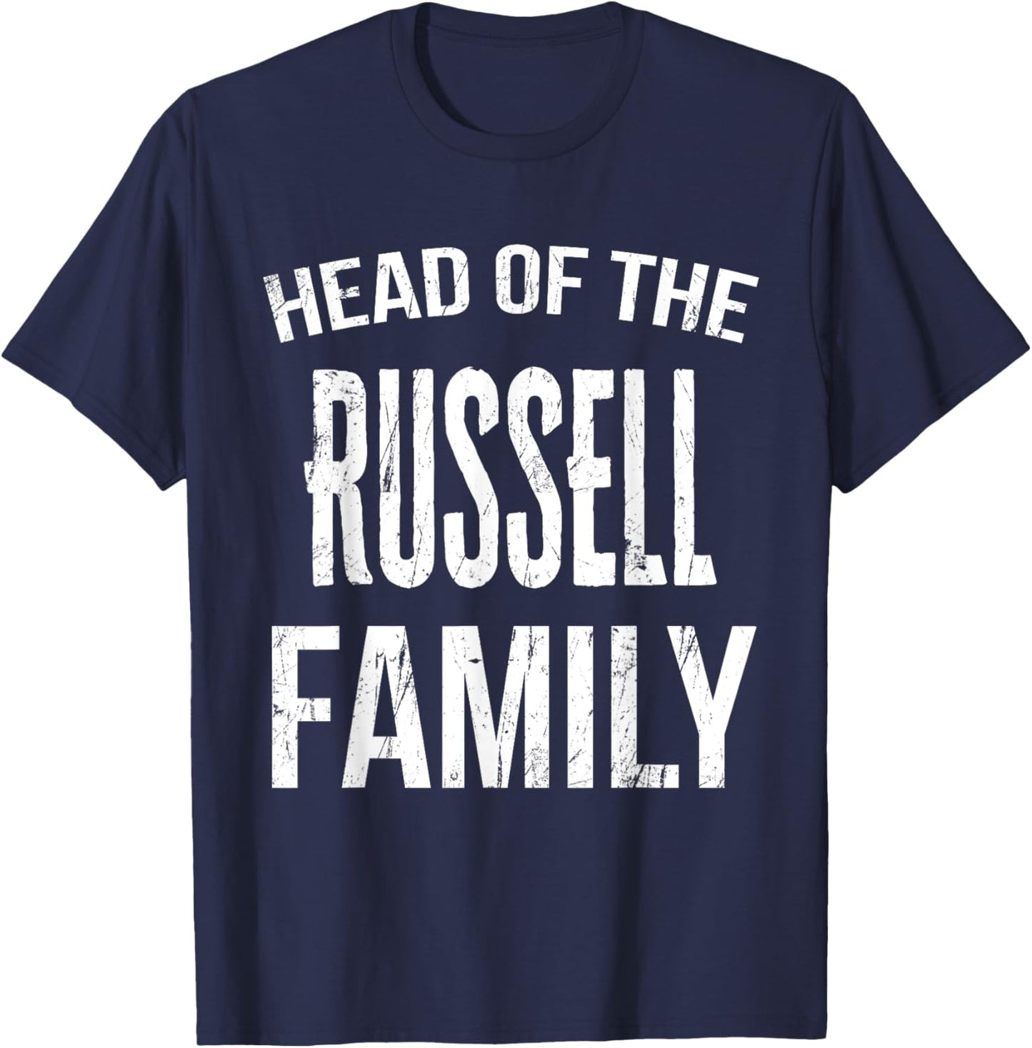 Head Of The Russell Family Reunion T-Shirt - T-Shirt | Navy