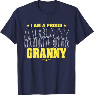I Am A Proud Army National Guard Granny - Military Grandma T-Shirt - T-Shirt | Navy