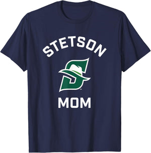 Stetson University Hatters Arched Mom T-Shirt - T-Shirt | Navy