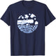 Creedence Clearwater Revival Clouds T-Shirt - T-Shirt | Navy