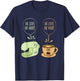 Sewing Machine Coffee Funny Sew Quilting Seamstress Sewer T-Shirt - T-Shirt | Navy