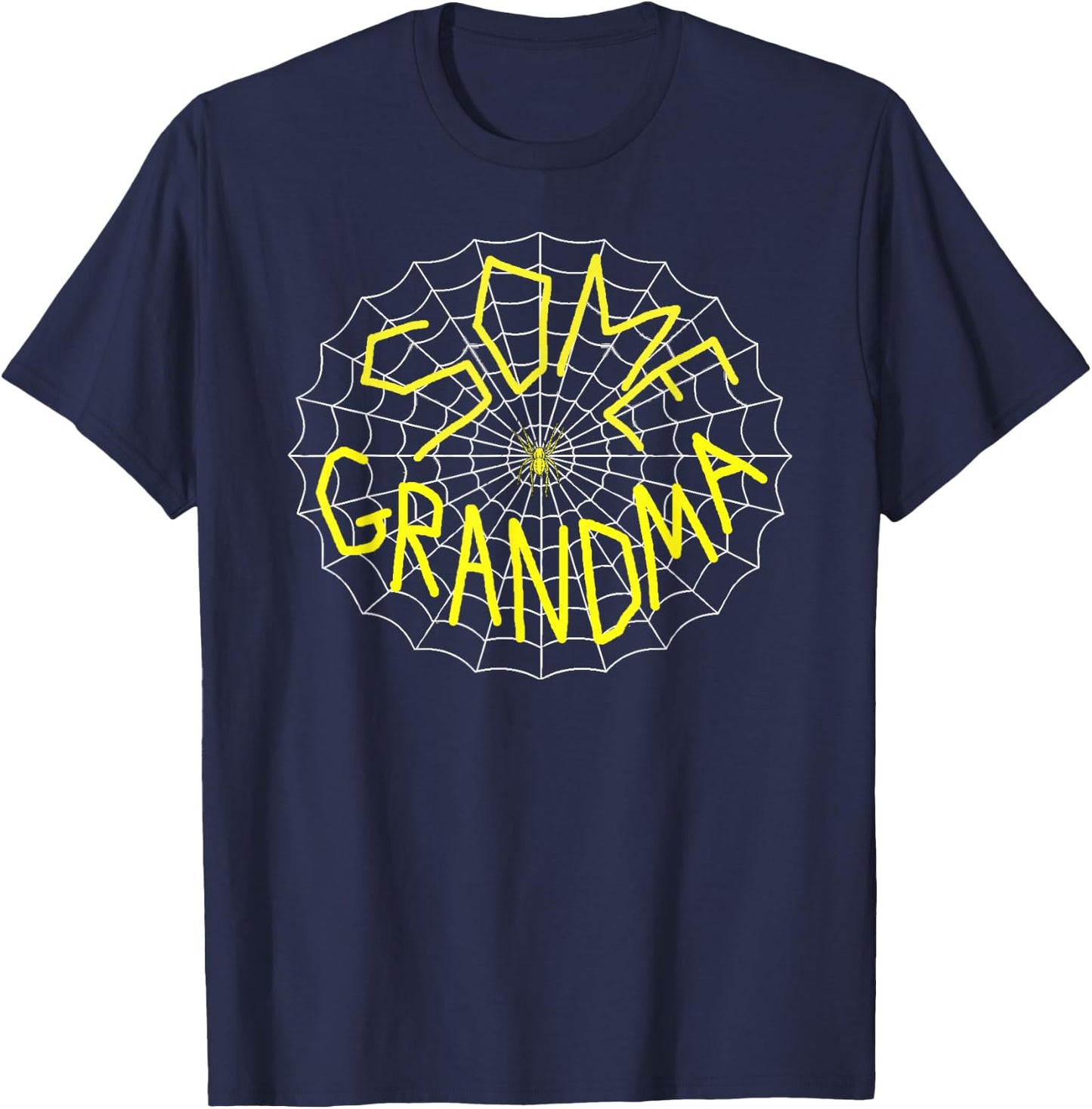 Charlotte's Some Grandma Spider Web T-Shirt - T-Shirt | Navy