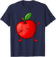 Apple Design For Boys Kids Toddler Fruit Apple Picking Apple T-Shirt - T-Shirt | Navy