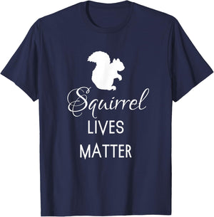 Gift Animal Groomers Nature Squirrel T-Shirt - T-Shirt | Navy