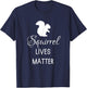 Gift Animal Groomers Nature Squirrel T-Shirt - T-Shirt | Navy