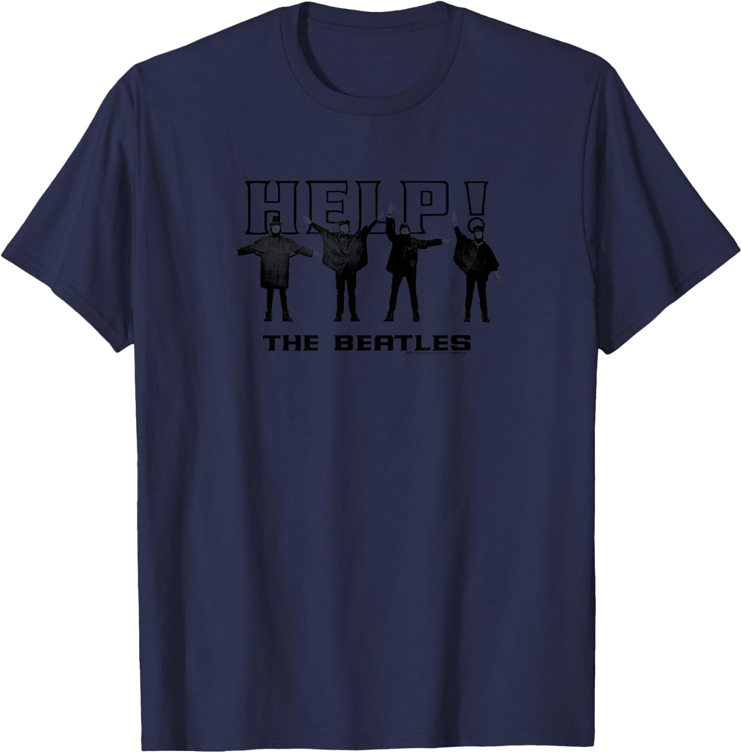 The Beatles - Help T-Shirt - T-Shirt | Navy