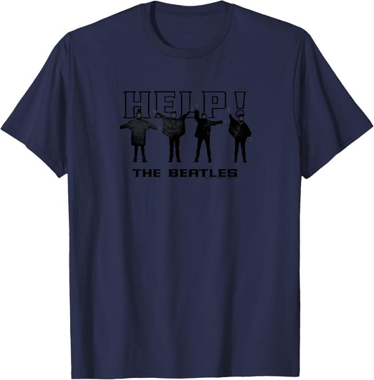 The Beatles - Help T-Shirt - T-Shirt | Navy