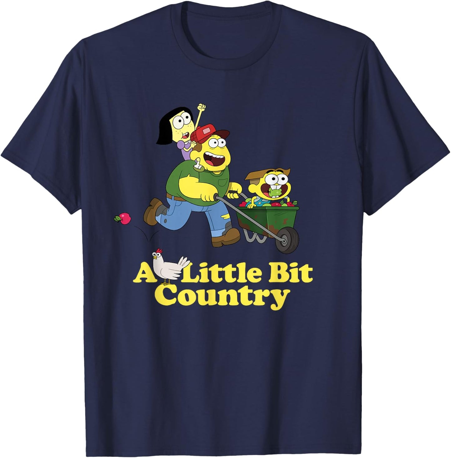 Disney Channel Big City Greens A Little Bit Country T-Shirt - T-Shirt | Navy