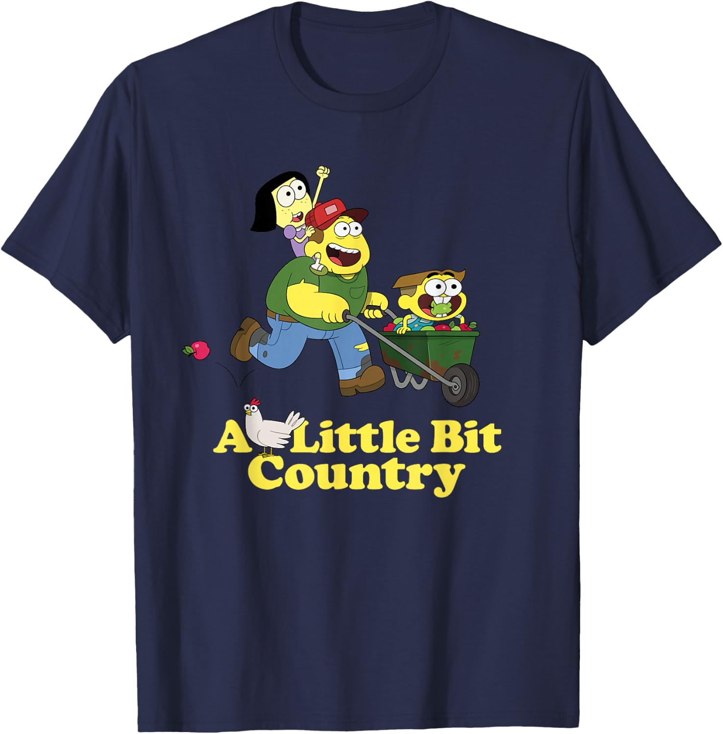 Disney Channel Big City Greens A Little Bit Country T-Shirt - T-Shirt | Navy