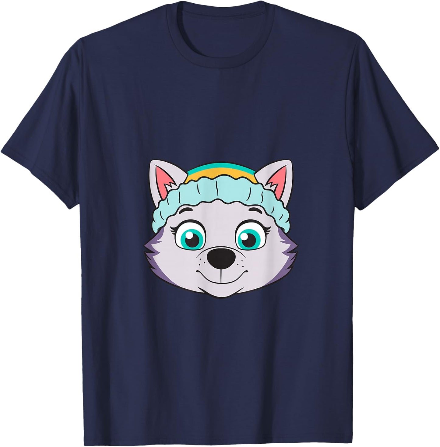 Skye Paw Patrol Face T-Shirt - T-Shirt | Navy