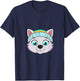 Skye Paw Patrol Face T-Shirt - T-Shirt | Navy