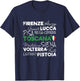 Tuscany retro lettering Italy vintage holiday souvenir T-Shirt - T-Shirt | Navy