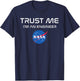 NASA Engineer Shirt - Funny NASA Logo T-Shirt - T-Shirt | Navy