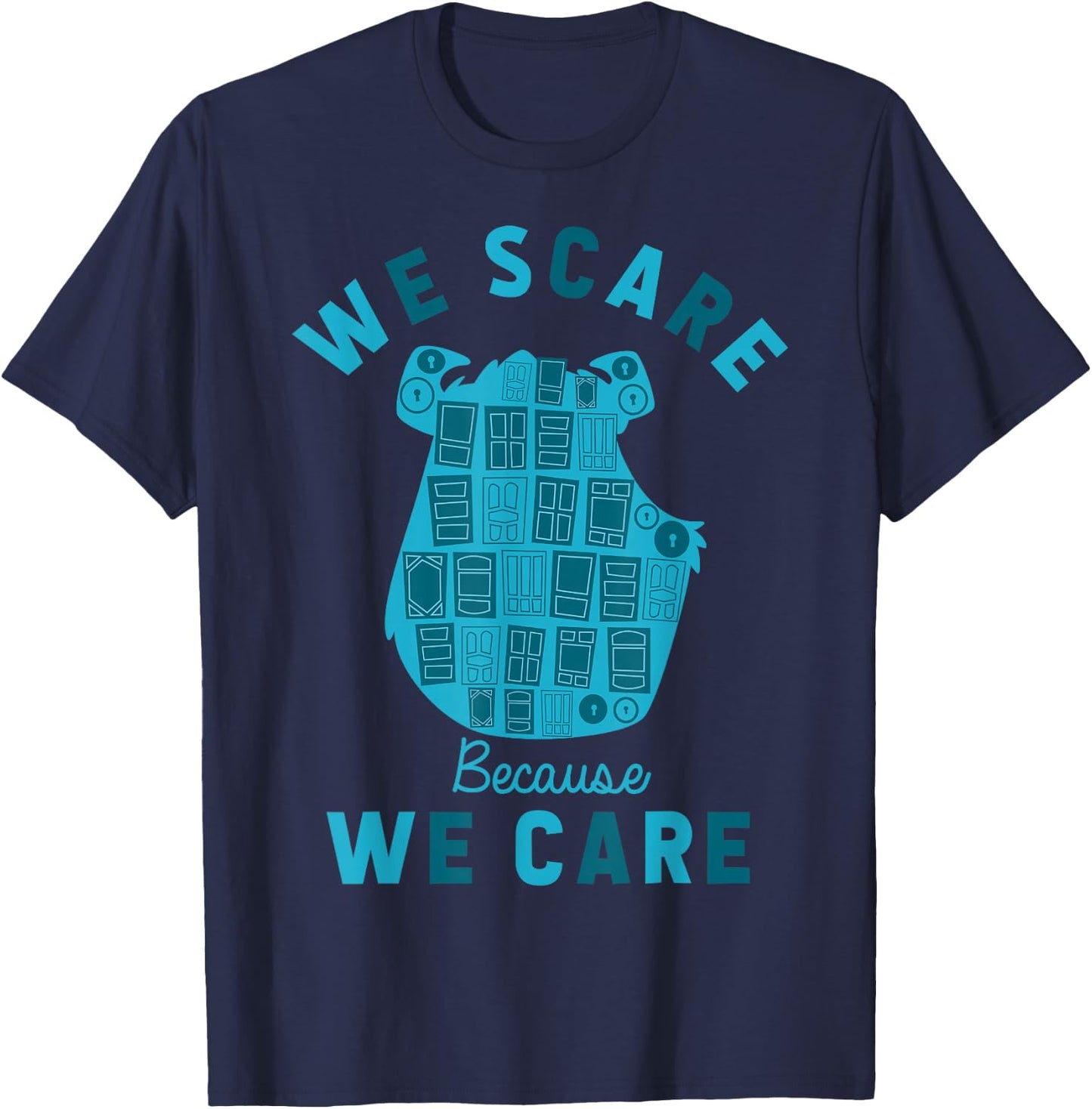 Disney Pixar Monsters University Sulley Scare T-Shirt - T-Shirt | Navy
