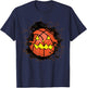 Halloween Basketball Jack o Lantern Basketball Halloween T-Shirt - T-Shirt | Navy