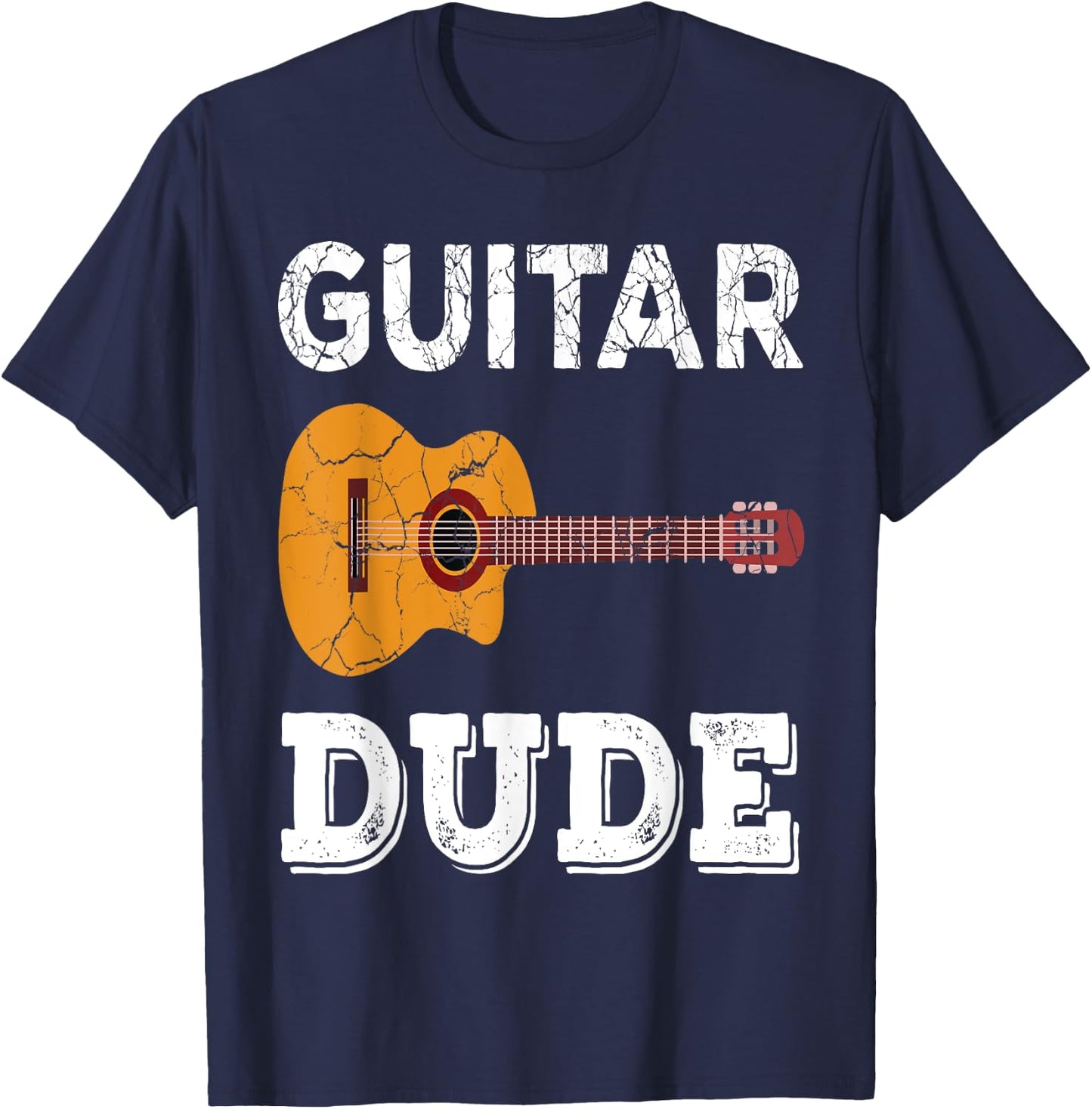 Guitar Dudes Classical T-Shirt - T-Shirt | Navy
