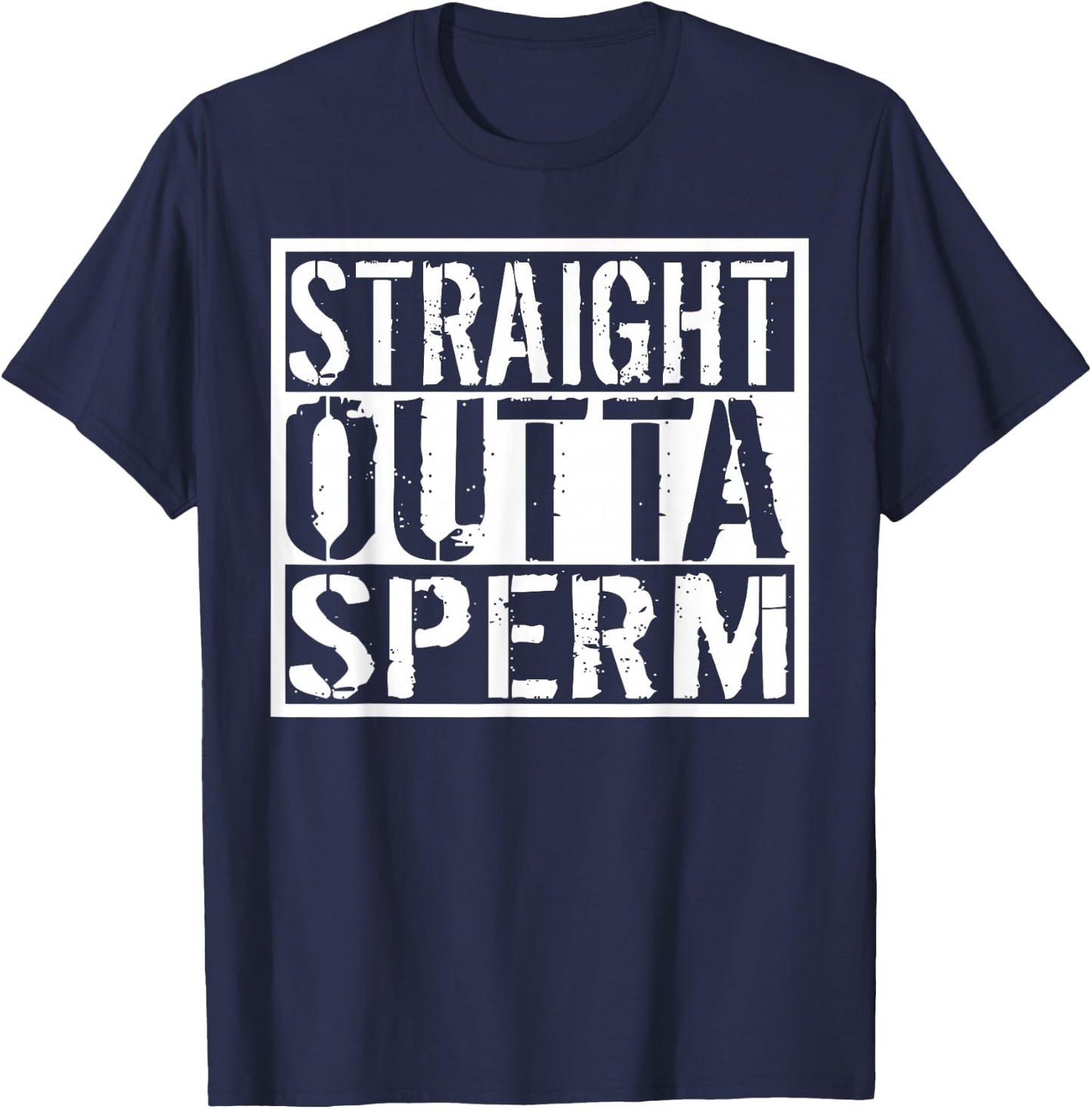 VASECTOMY Funny Surgery Joke Gag T-Shirt - T-Shirt | Navy