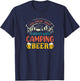 You Know What Rhymes With Camping Alcohol Beer T-Shirt - T-Shirt | Navy