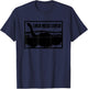 Loch Ness Lives funny saying cool loch ness monster T-Shirt - T-Shirt | Navy