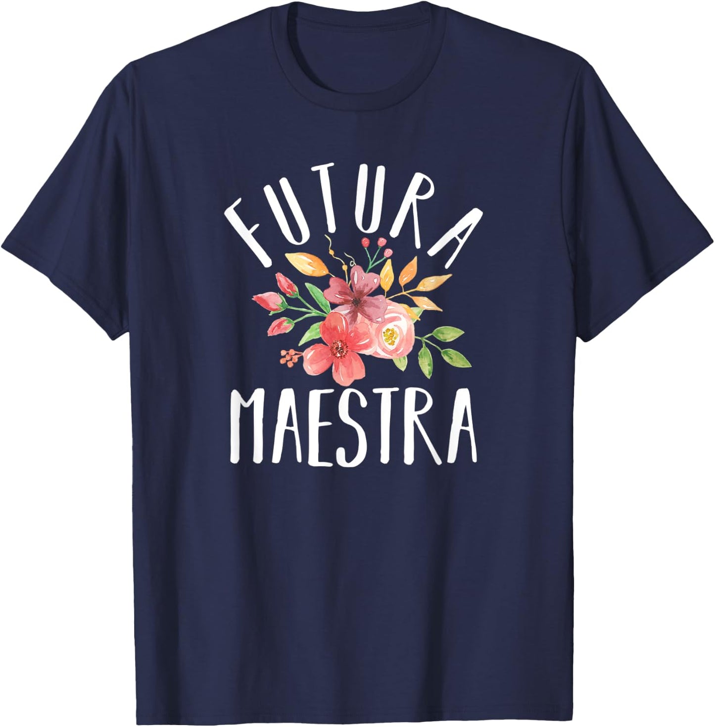 Futura Maestra Spanish Future Teacher Women T-Shirt - T-Shirt | Navy