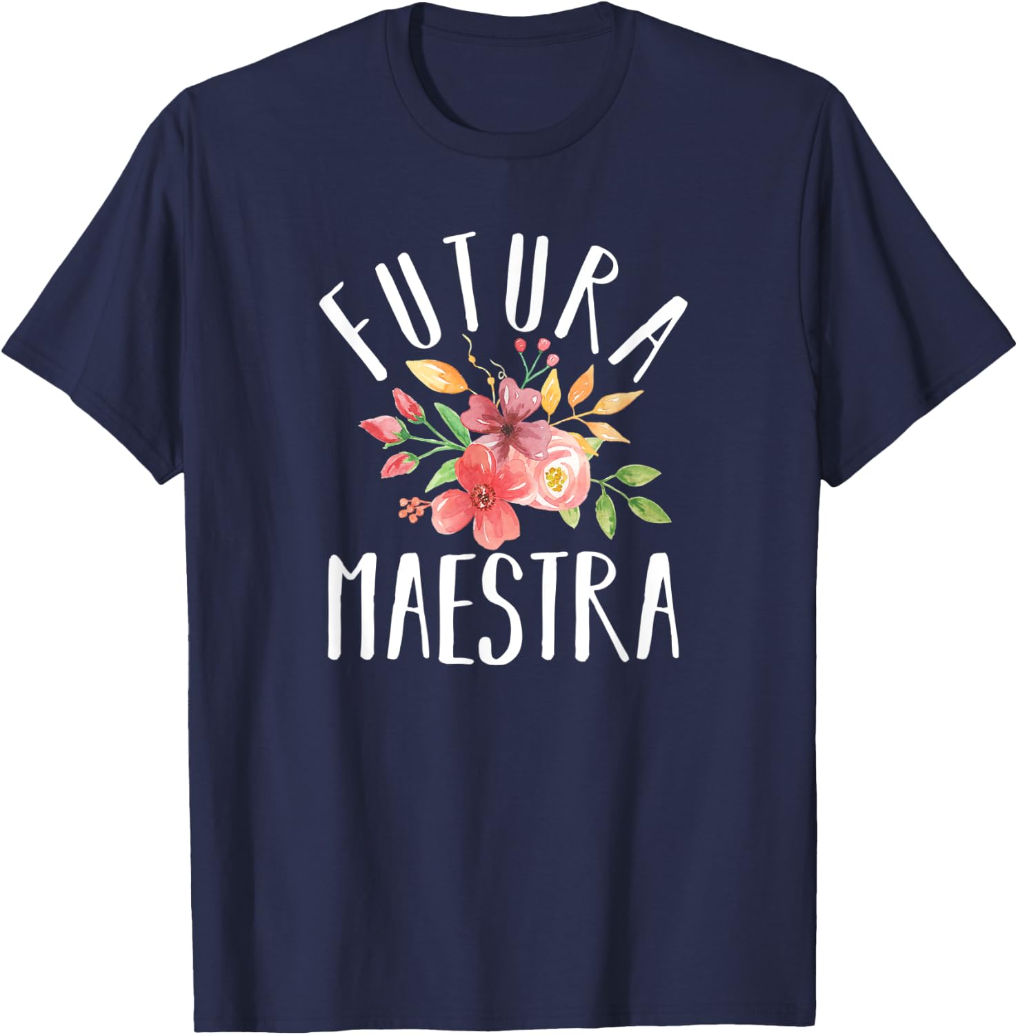 Futura Maestra Spanish Future Teacher Women T-Shirt - T-Shirt | Navy