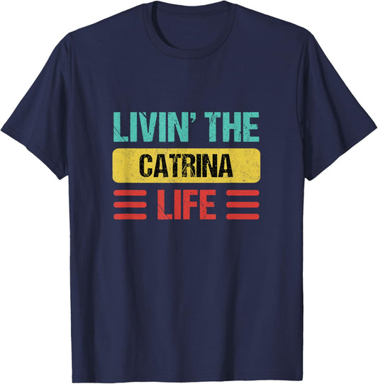 Catrina Name T-Shirt - T-Shirt | Navy